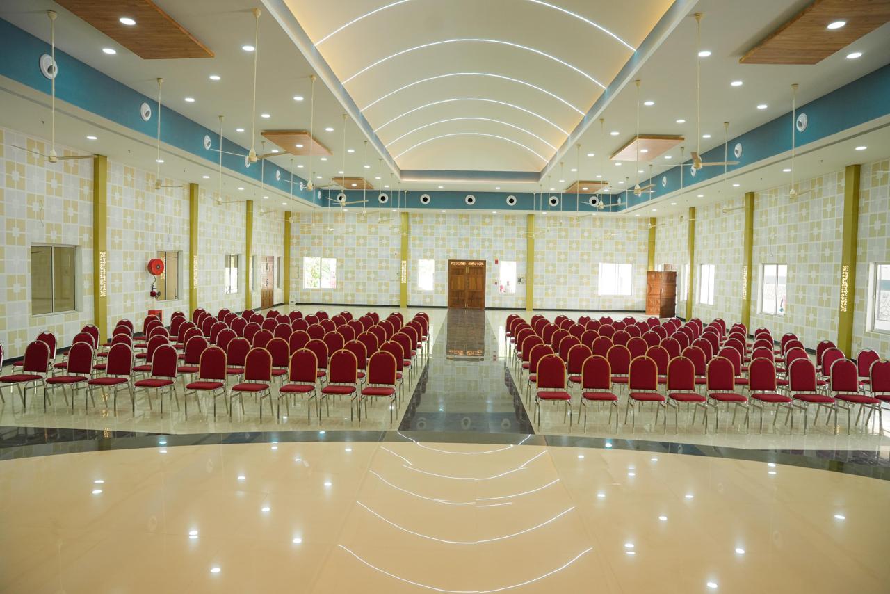 Conference Hall with fully setup audio